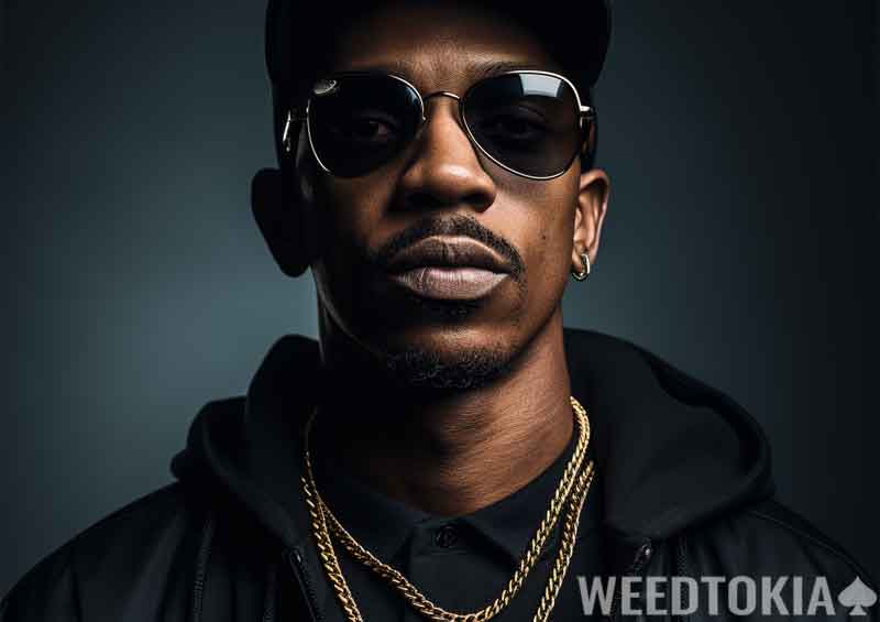 Rapper Korupt who promoted Moon Rocks