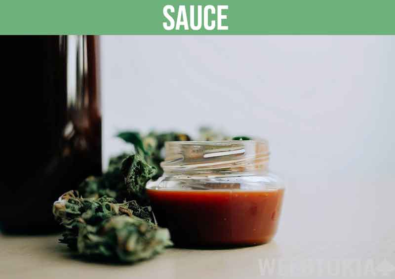 Delicious THC infused sauce