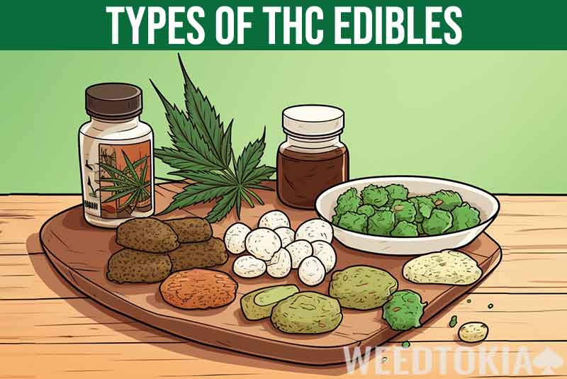Types of cannabis edibles featured image