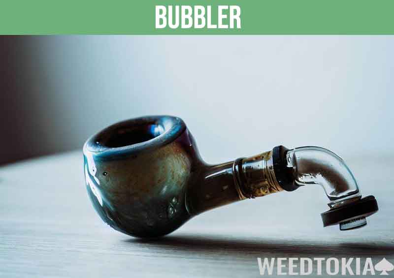 Bubbler weed pipe