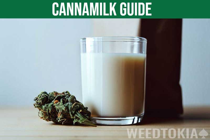 Cannamilk on a table