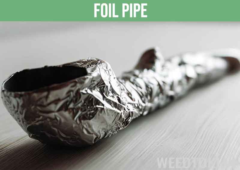 Foil Pipe made using aluminum foil