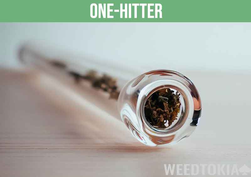 One-Hitter (single use) marijuana pipe